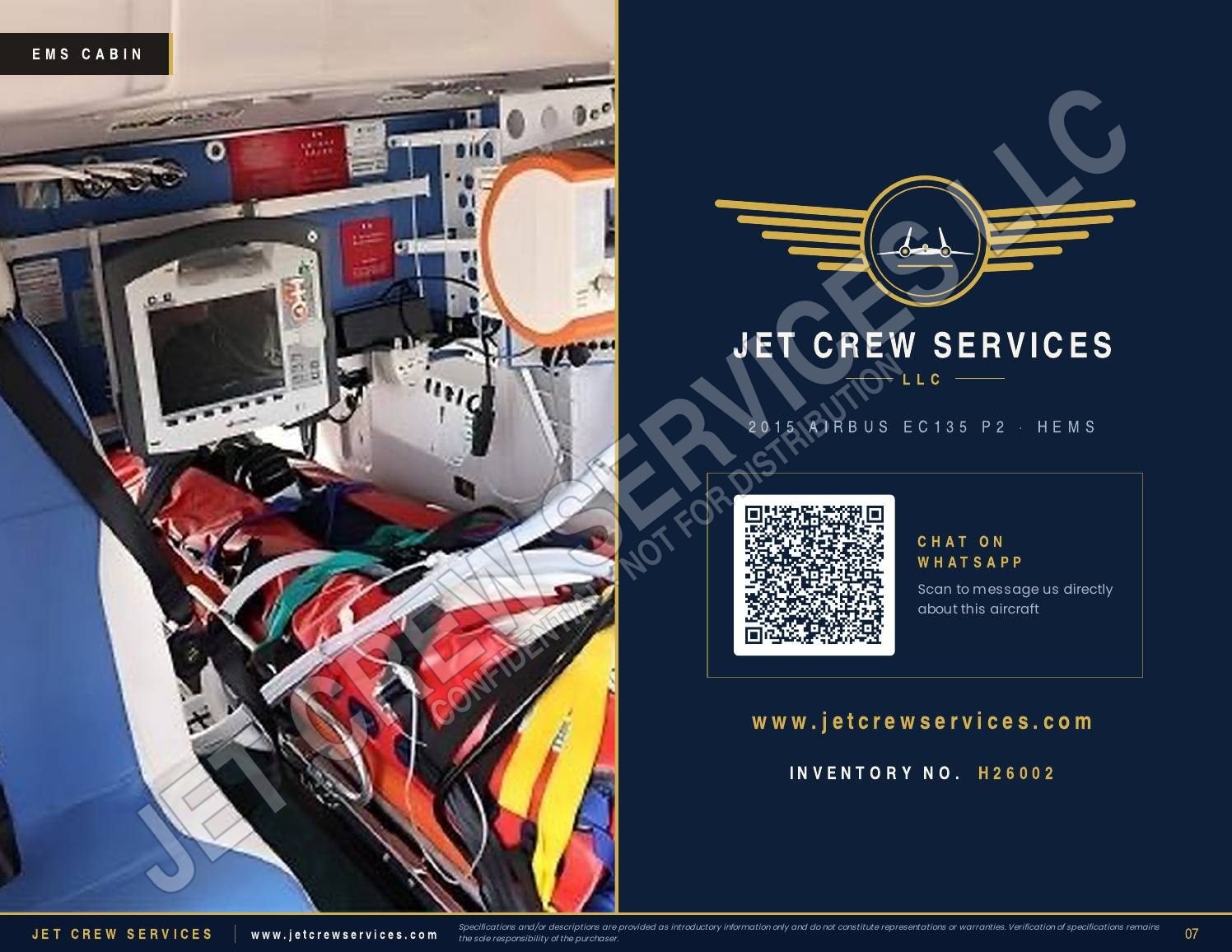 2015 Airbus EC135 P2 specification, page 7 of 7