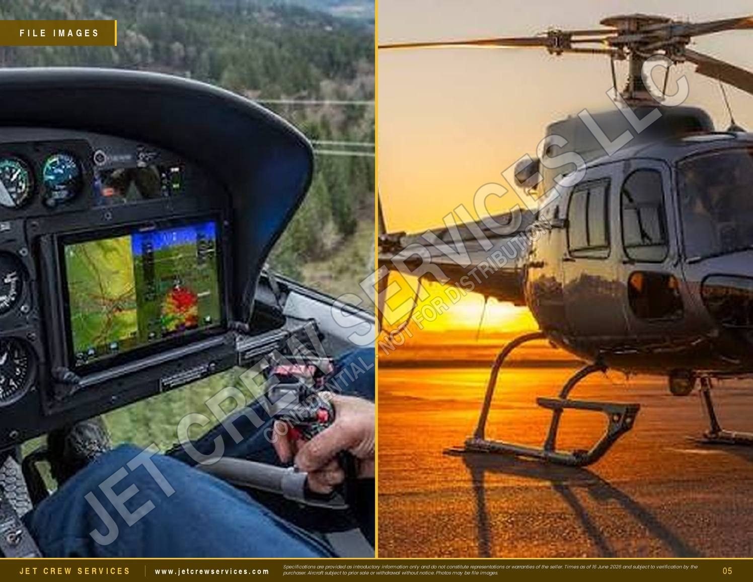 2005 Airbus AS350 B3+ specification, page 5 of 6