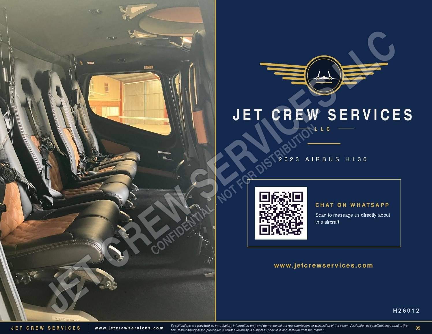 2023 Airbus H130 specification, page 5 of 5