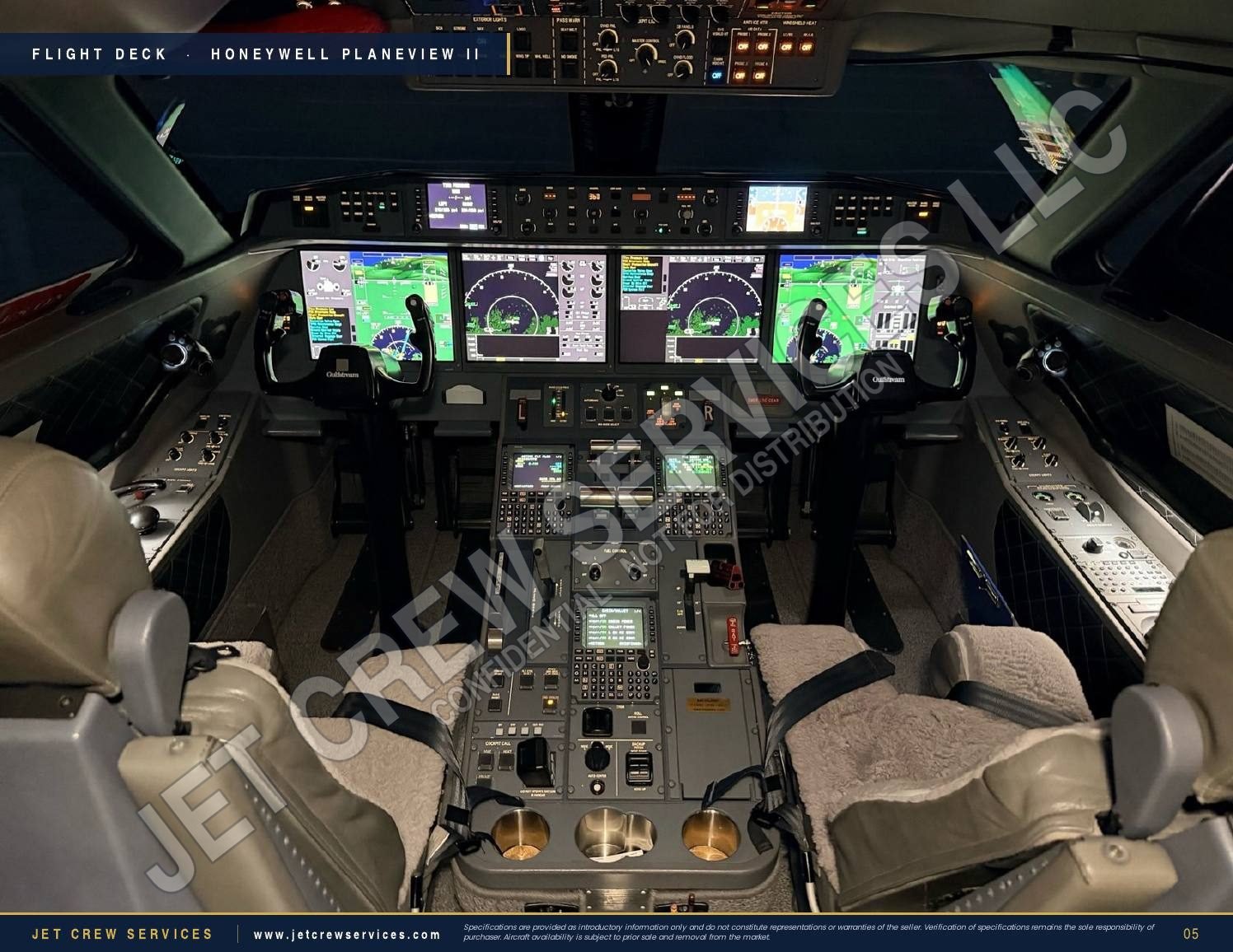 2015 Gulfstream G650ER specification, page 5 of 11