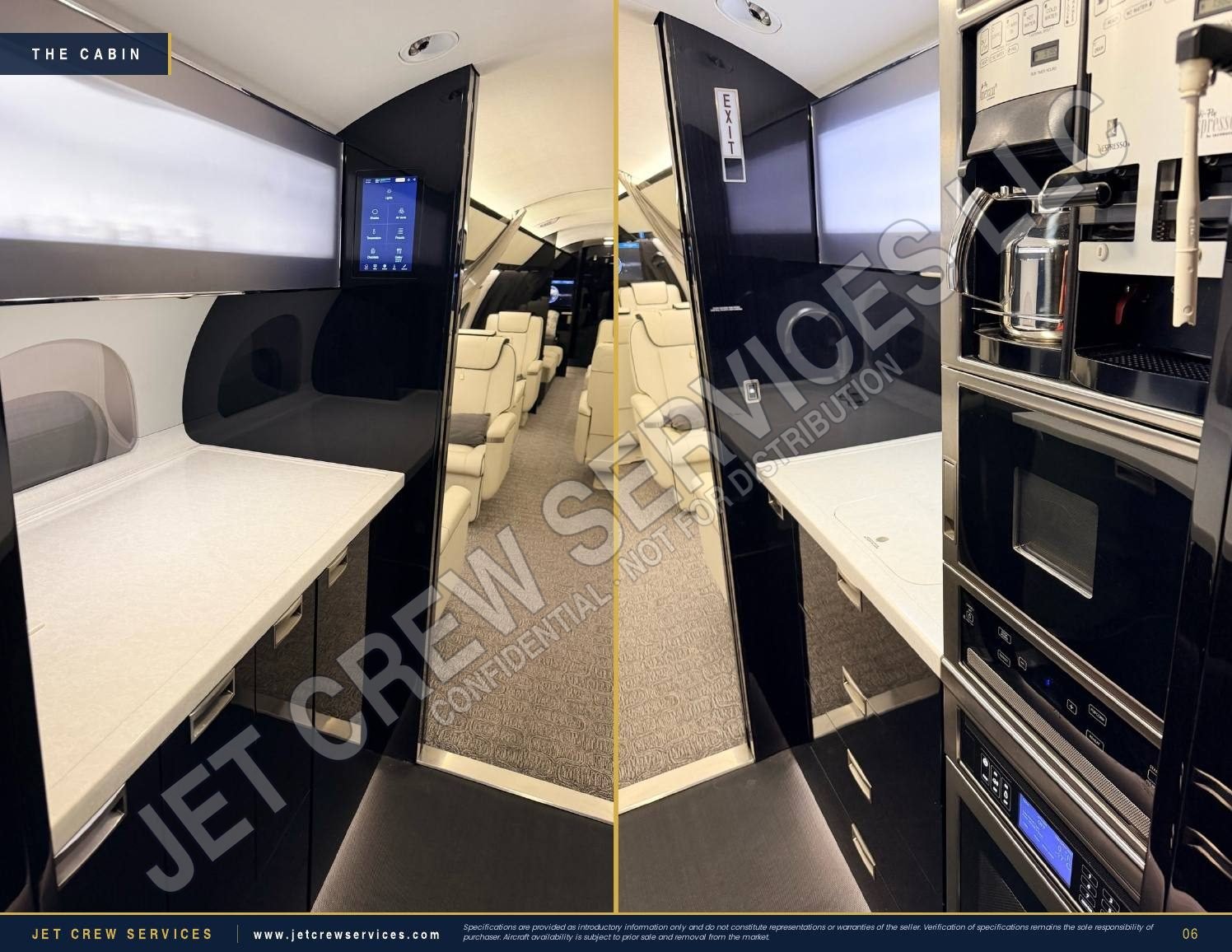 2015 Gulfstream G650ER specification, page 6 of 11