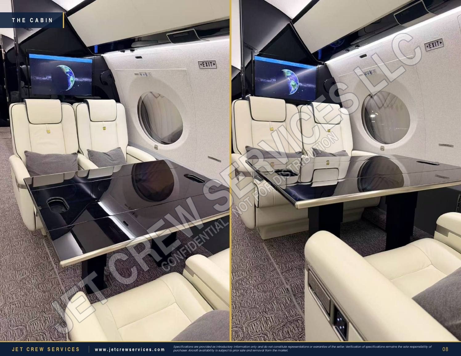 2015 Gulfstream G650ER specification, page 8 of 11