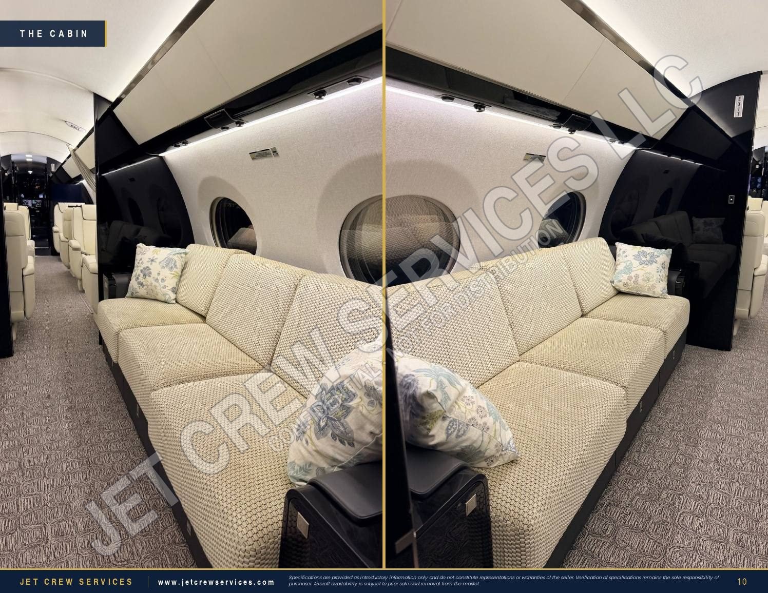 2015 Gulfstream G650ER specification, page 10 of 11