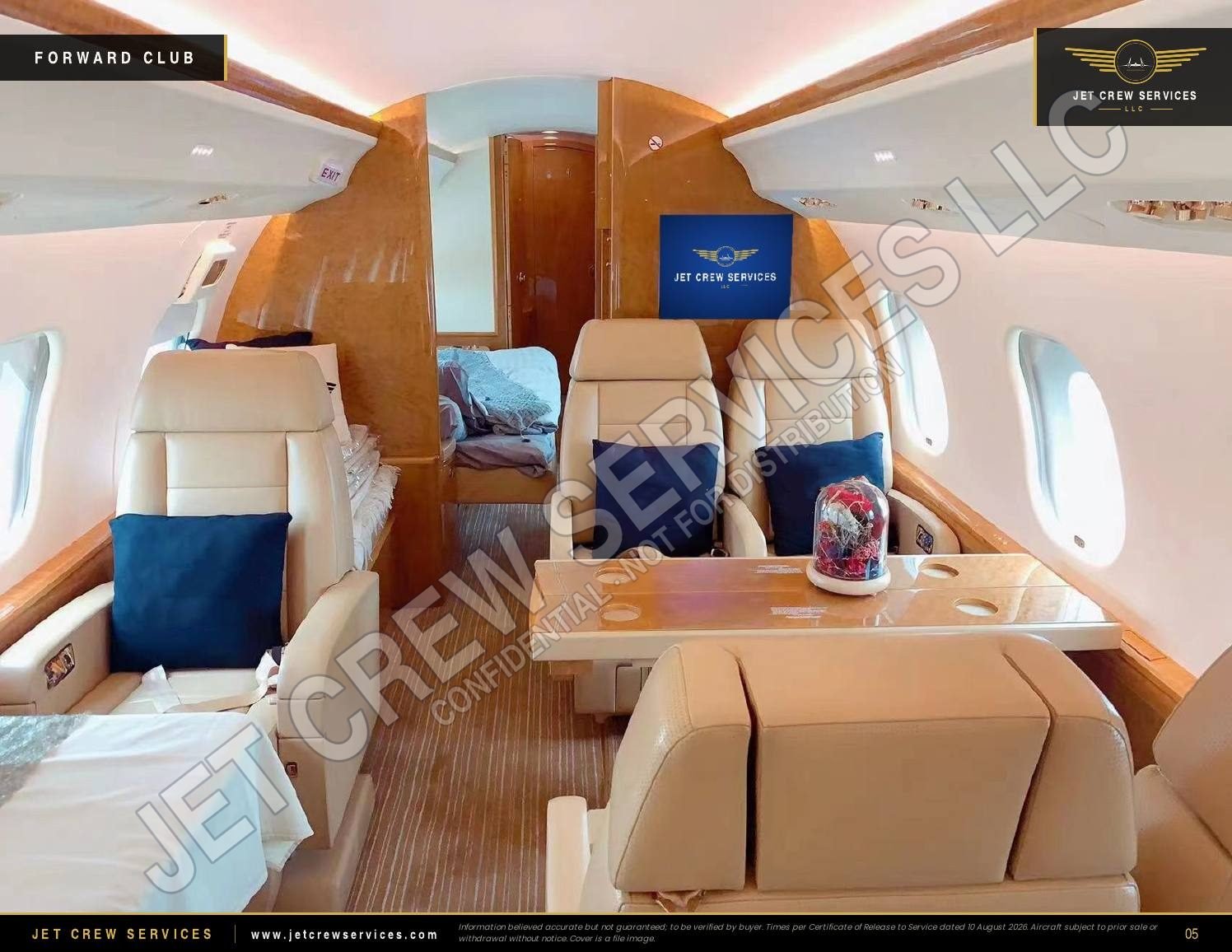 2010 Bombardier Global XRS specification, page 5 of 14
