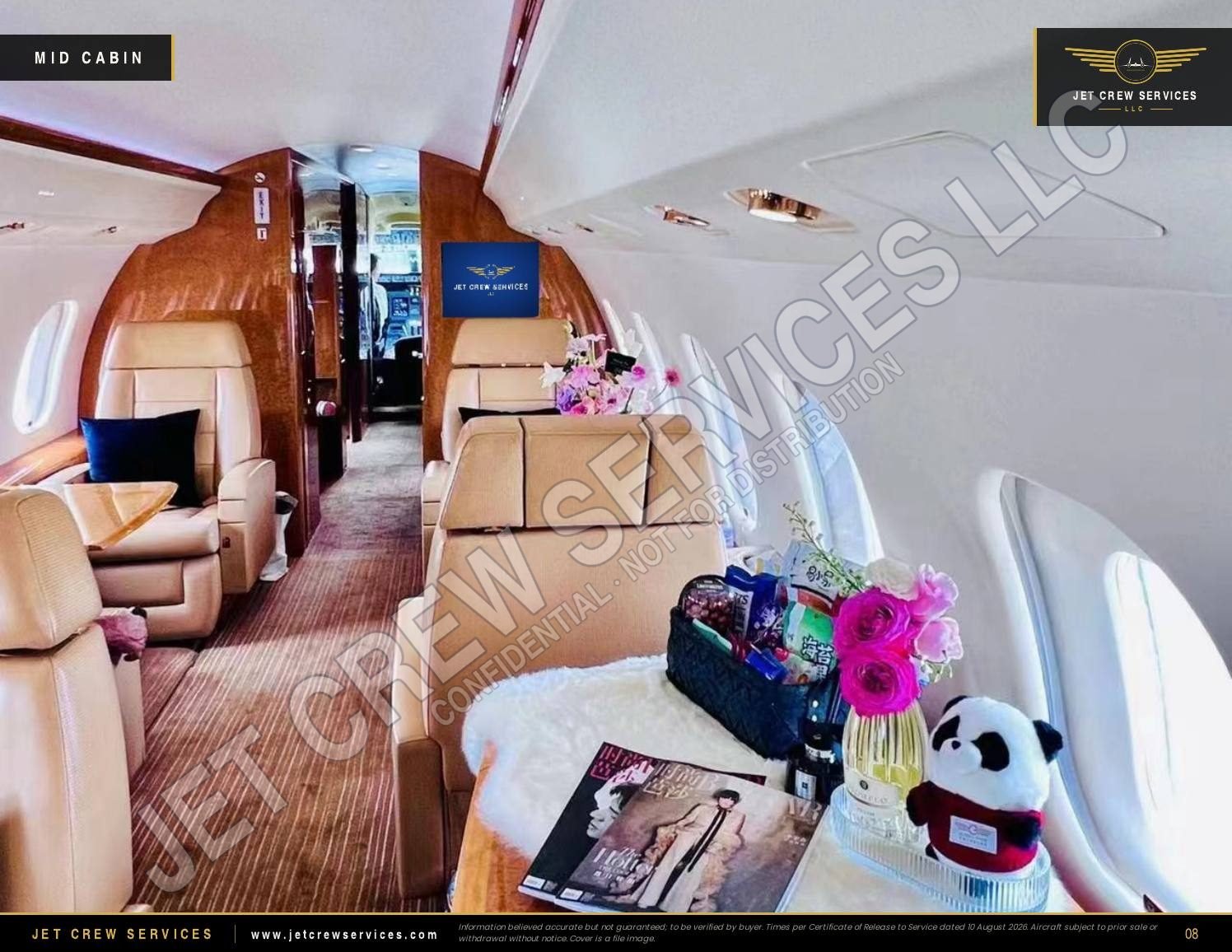2010 Bombardier Global XRS specification, page 8 of 14