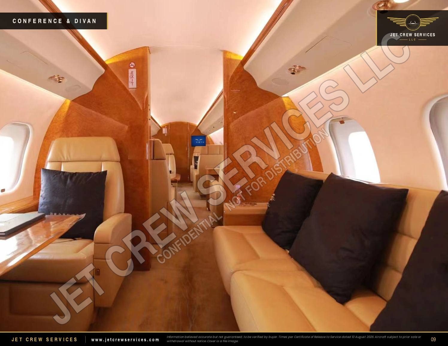 2010 Bombardier Global XRS specification, page 9 of 14