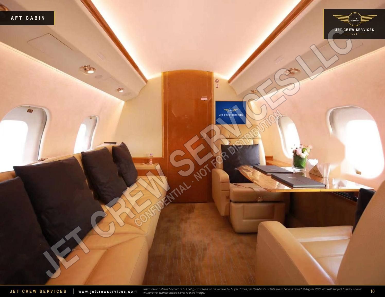 2010 Bombardier Global XRS specification, page 10 of 14